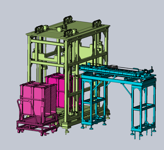 功率芯片质子辐照终端